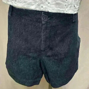Dockers Women's Denim Jean Shorts Mid Rise Size 14